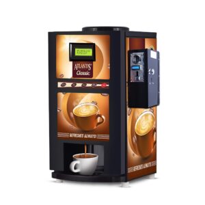 Atlantis Classic – 2 Lane Tea Coffee Vending Machine Coin Operated 