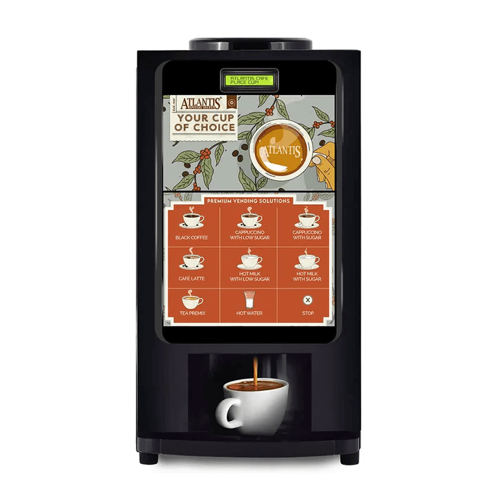 Atlantis Special Sselect 7 Option Hot Beverage Vending Machine Service Noida